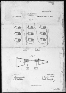 Alexander Graham Bell's Telephone Patent, 1876