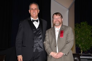ASA President Nathaniel Schenker (left) and Patrick Ball, August 2014.